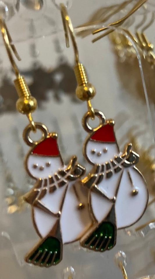 Boucles bonhomme de neige