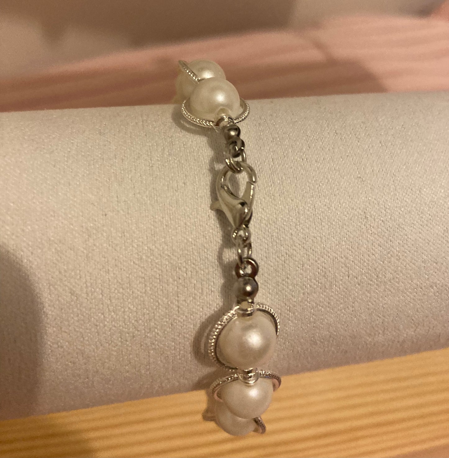 Bracelet «Célia» argenté