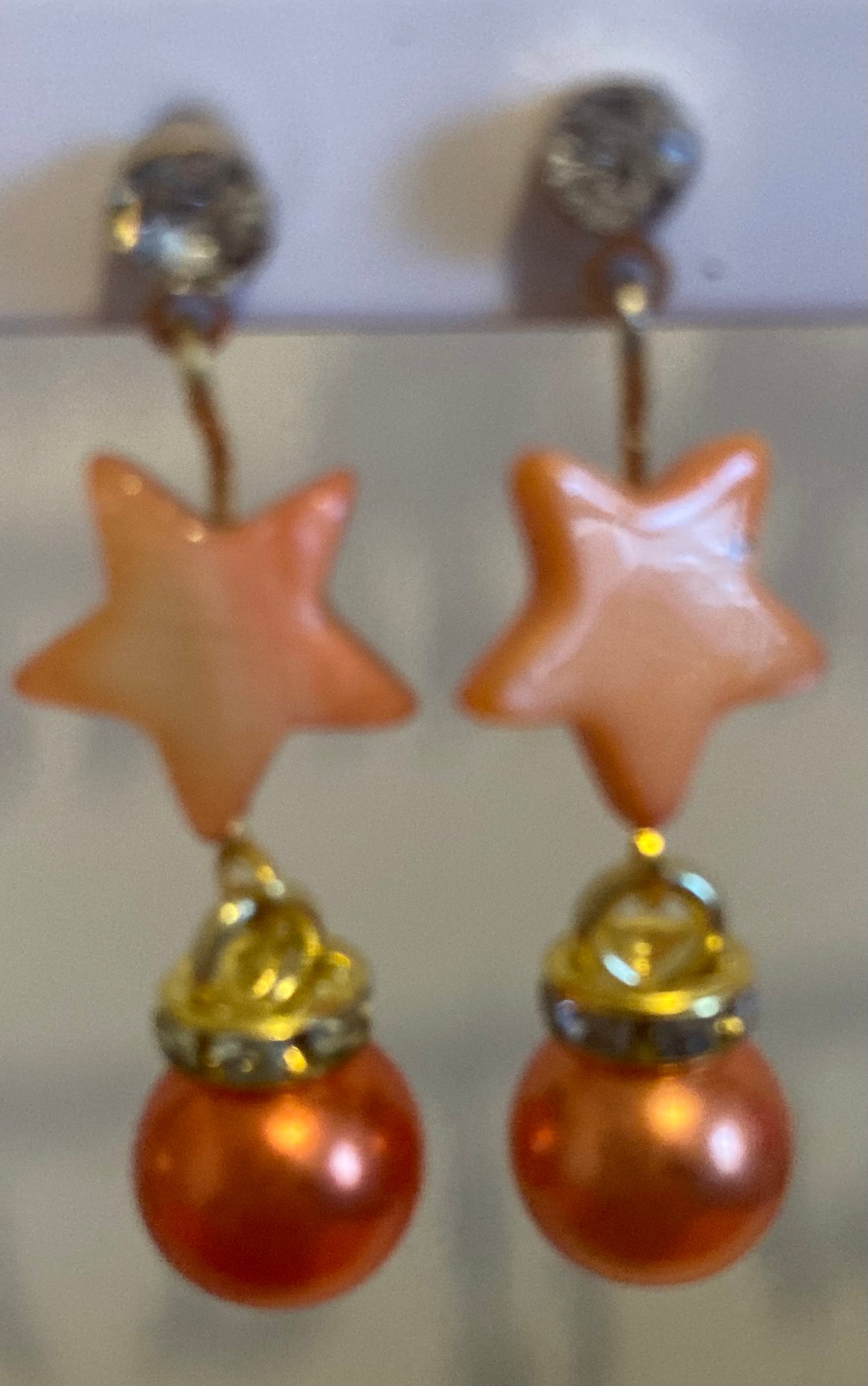 Boucles perles et étoiles