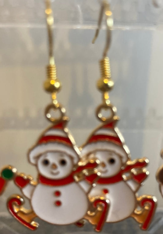 Boucles bonhomme de neige