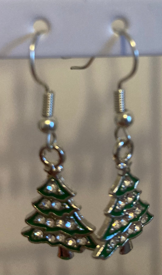 Boucles sapin vert